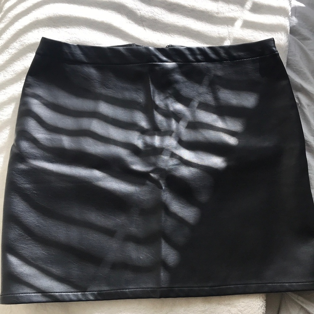Leather Skirt